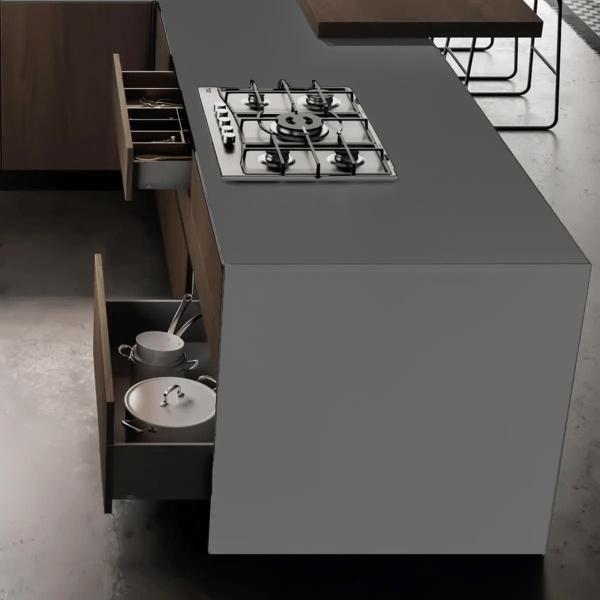 Surfaces Pure Grey Dark Satinado 320x160